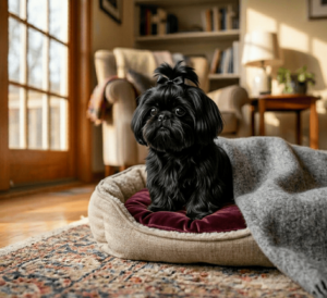 Black Imperial Shih Tzu Boy (1)