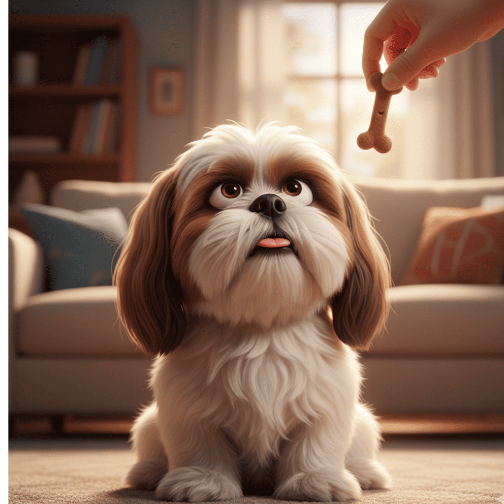 Human Behaviors That Annoy Shih Tzus - Not allowing them to have treats (1)