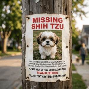 Missing poster shih tzu (1)