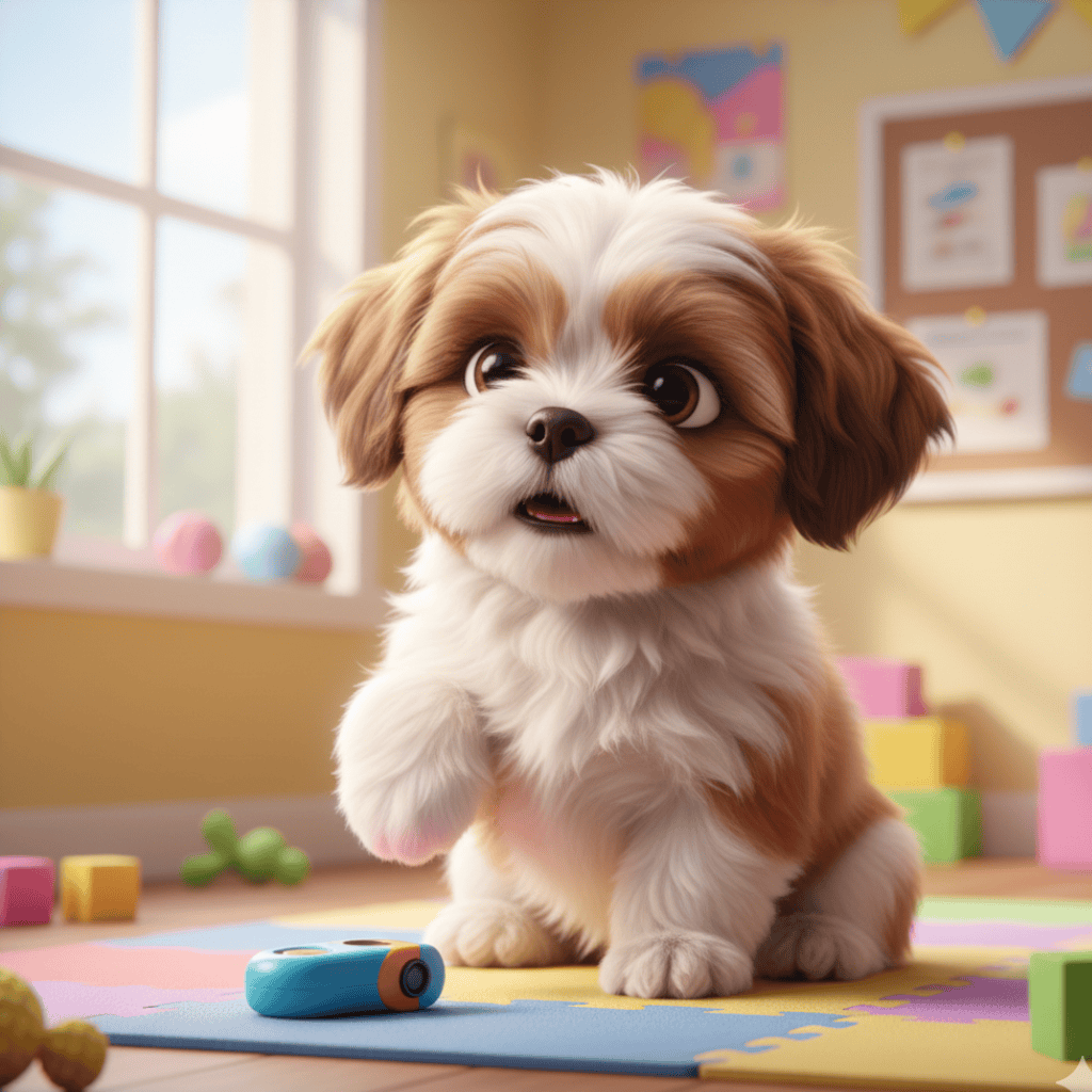 Shih Tzu - Doggie Clicker Training (1)