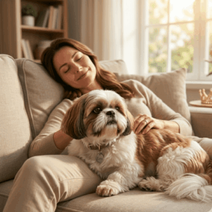 Shih Tzu helps to reduce stress (1)