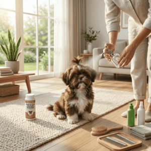 Flea spray - Ways to keep fleas away from your Shih Tzu (1)