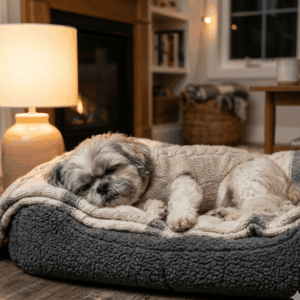 Keep them warm - Tips To Take Care Of Your Senior Shih Tzu (1)