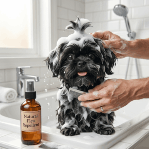 Shih Tzu shampoo - Ways to keep fleas away from your Shih Tzu (1)