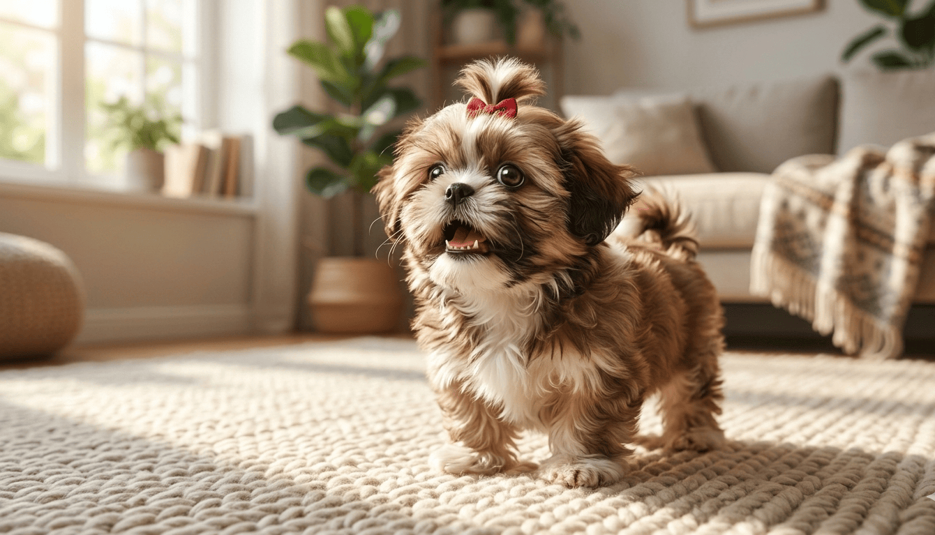 Shih Tzu's First Bark (1)