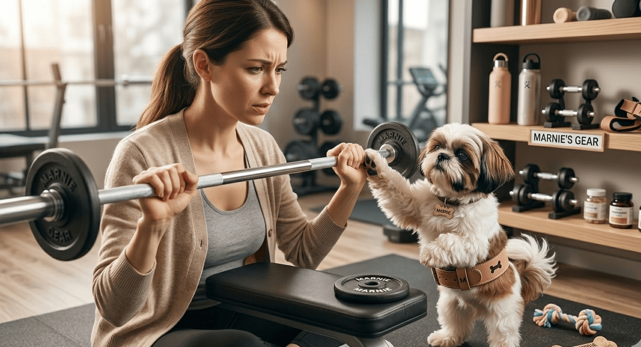 This Shih Tzu Makes The Best Workout Partner (1)