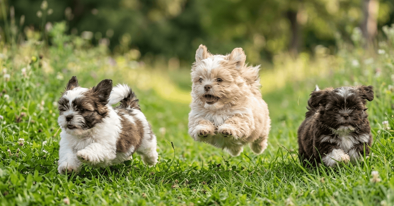 Wild 7 weeks old Shih Tzus Puppies (1)