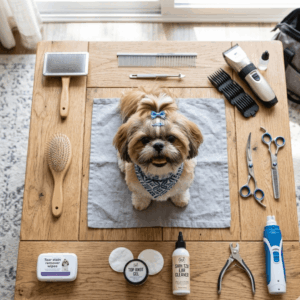 Grooming Tools for a Shih Tzu (1)