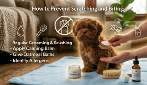 How to Prevent Your Shih Tzu from Scratching and Biting Himself